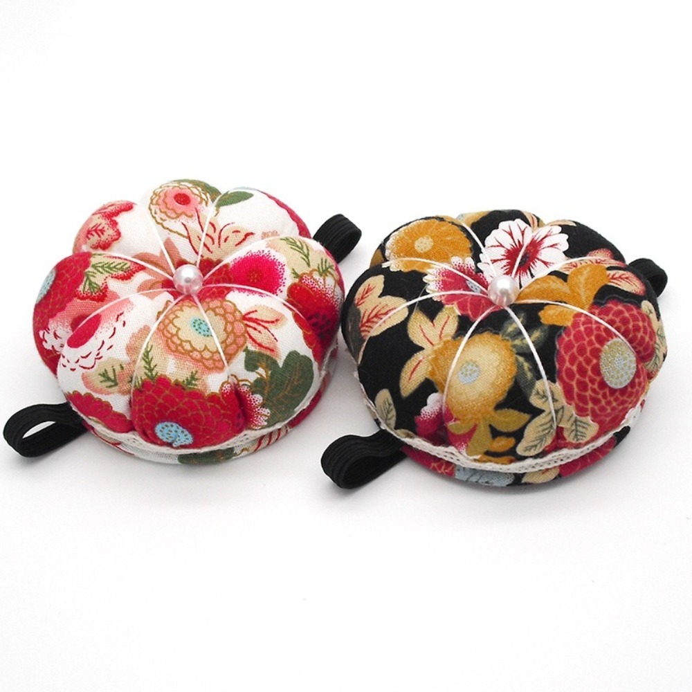 Sewing Pin Cushion - 창의적인 바늘꽂이, 재봉용 면직물 호박 모양