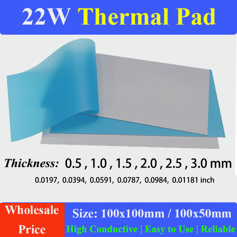 Fabric Softener Sheet - 22W/mk 100x100mm 소프트 열전도 패드 시트