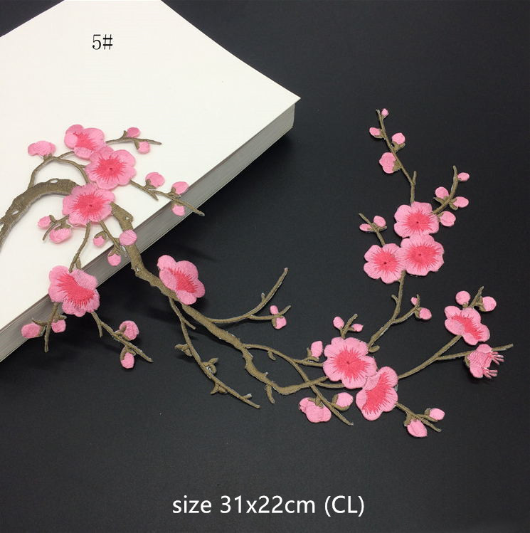 Sewing Id - 27 색상 10 Pcs 큰 꽃