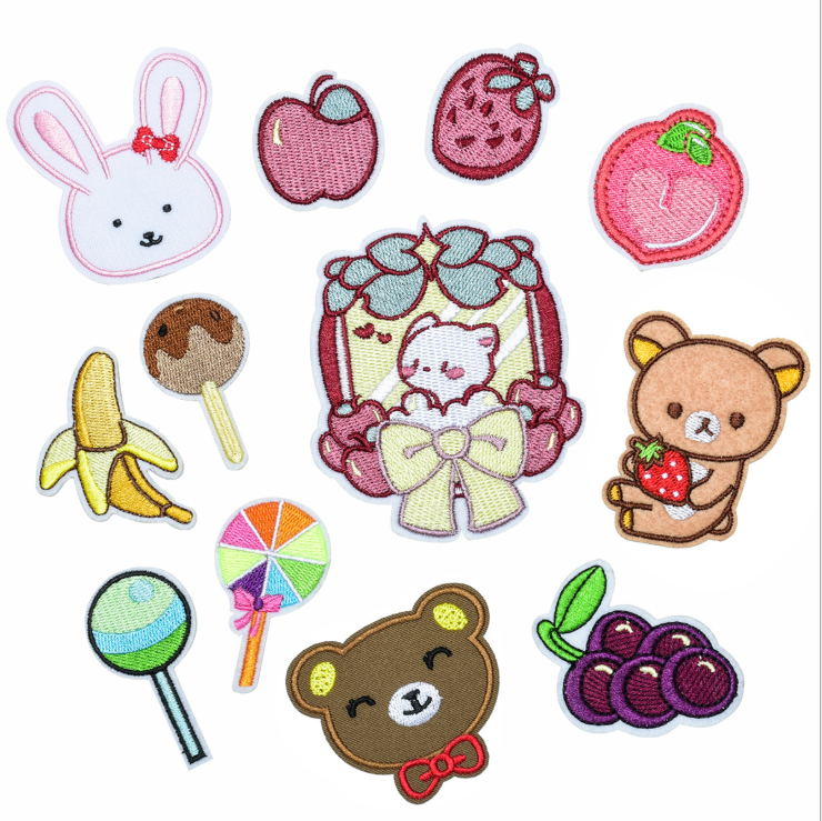 Sewing Id - 신상품 10개 자수 패치 다리미로 붙이는