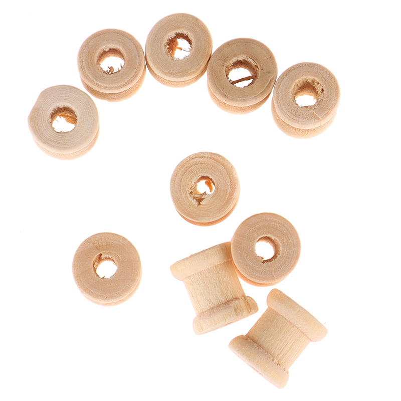 /KQM/100개 나무 재질 빈 실통 나무 보빈 릴 정 - Thread Bobbins Empty 리뷰 및 가격