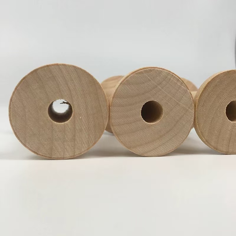 5 개/몫 60x35mm 자연 빈 나무 보빈 스풀 바느 - Thread Bobbins Empty 리뷰 및 가격