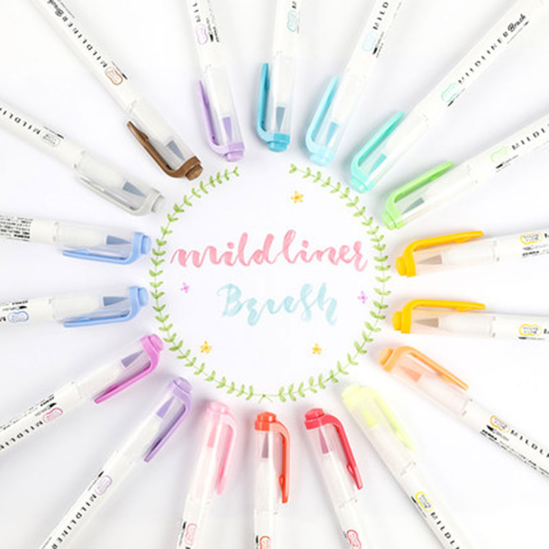 ZEBRA 듀얼 팁 형광펜 컬러 핸드북 펜 학생 하이라 - Zebra Pen Mildliner 리뷰 및 가격