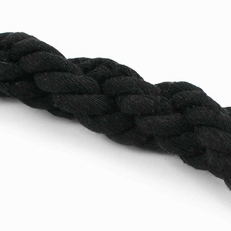 1-5M 5-20mm 블랙 3가닥 꼬임 면끈 가방 끈  - Sewing Thread In Textile 리뷰 및 가격