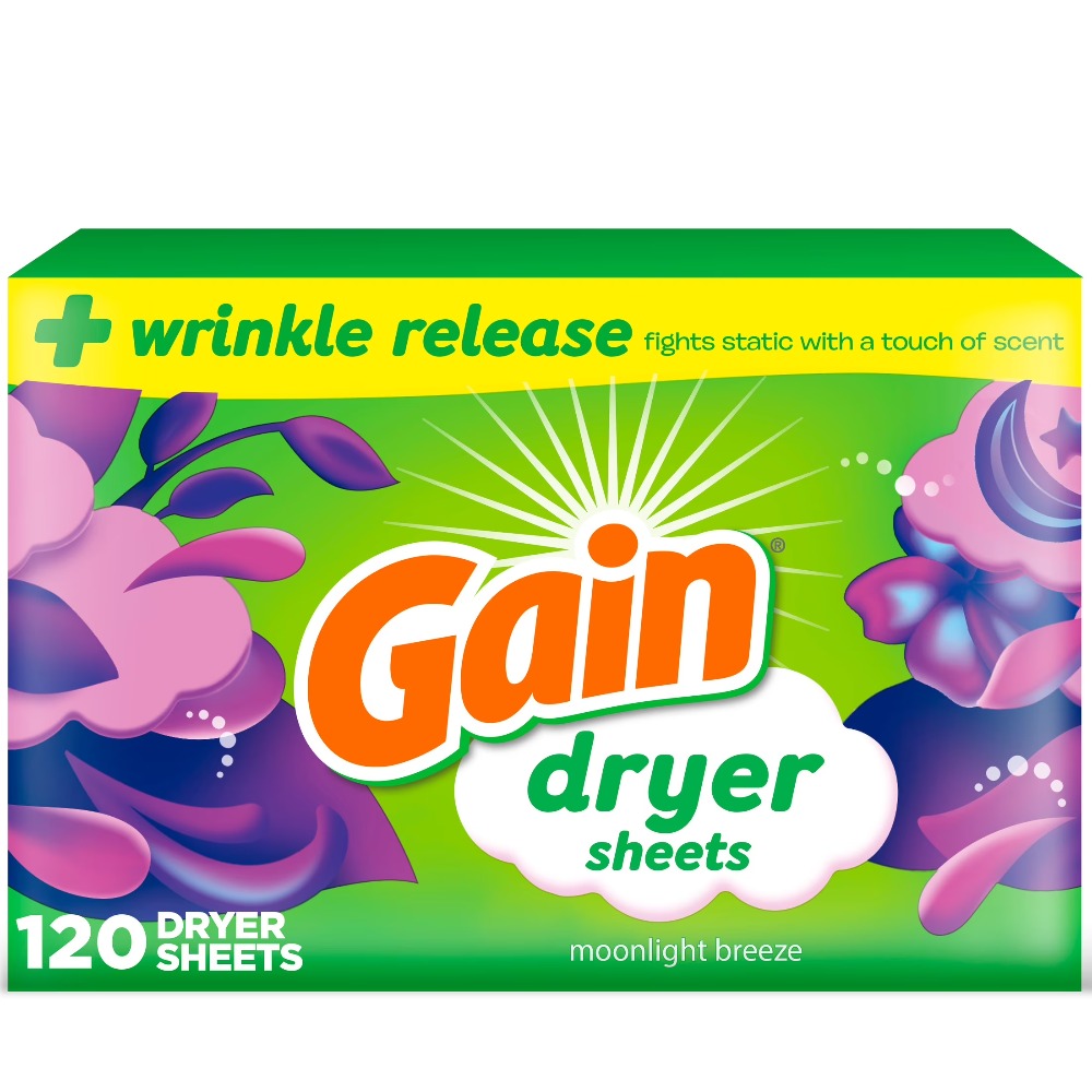 드라이어 시트, 문라이트 브리즈 향, 120매 세탁 섬 - Fabric Softener Sheet 리뷰 및 가격