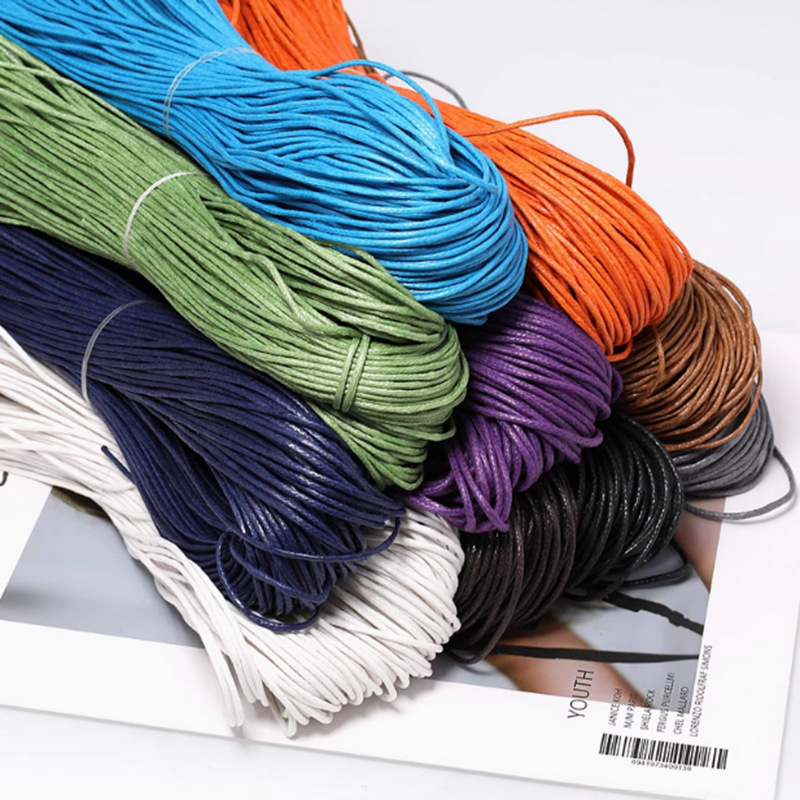 약 45m 왁스 코튼 코드, 왁스 코튼 꼬임 로프, 마 - Sewing Thread In Textile 리뷰 및 가격