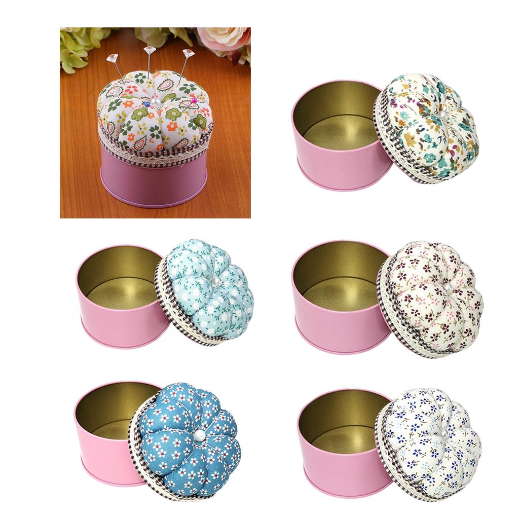 자수 바느질 작업용 보관함 포함 천 핀쿠션 - Sewing Pin Cushion 리뷰 및 가격