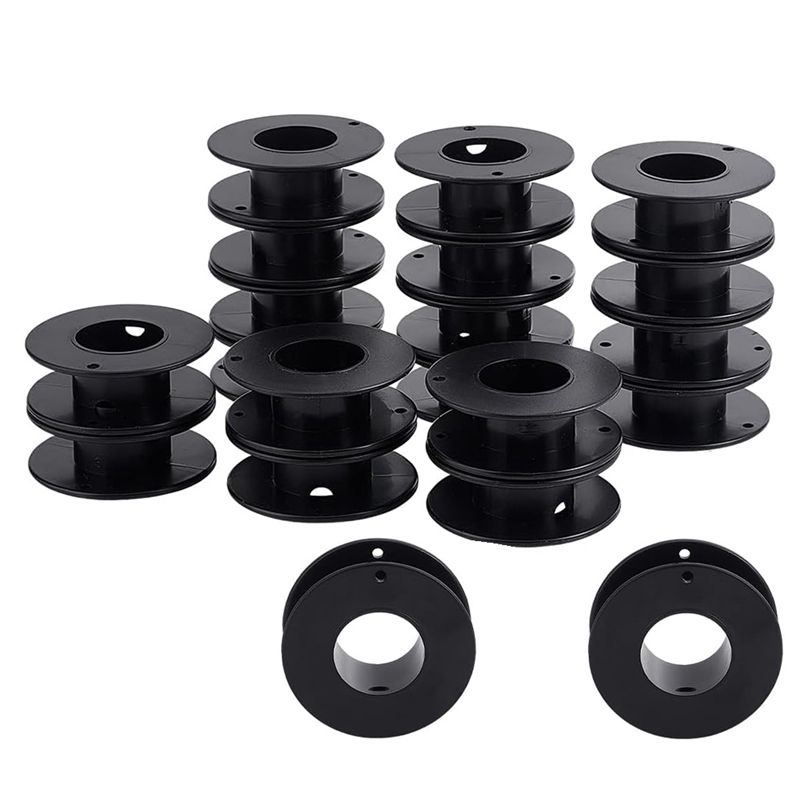 MLGB-20Pcs 빈 스풀, 2.1X0.7 인치 플라 - Thread Bobbins Empty 리뷰 및 가격