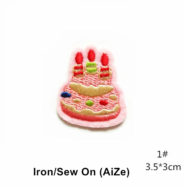 10개 과일 케이크 자수 패치 다림질 또는 바느질로 부 - Sewing Id 리뷰 및 가격