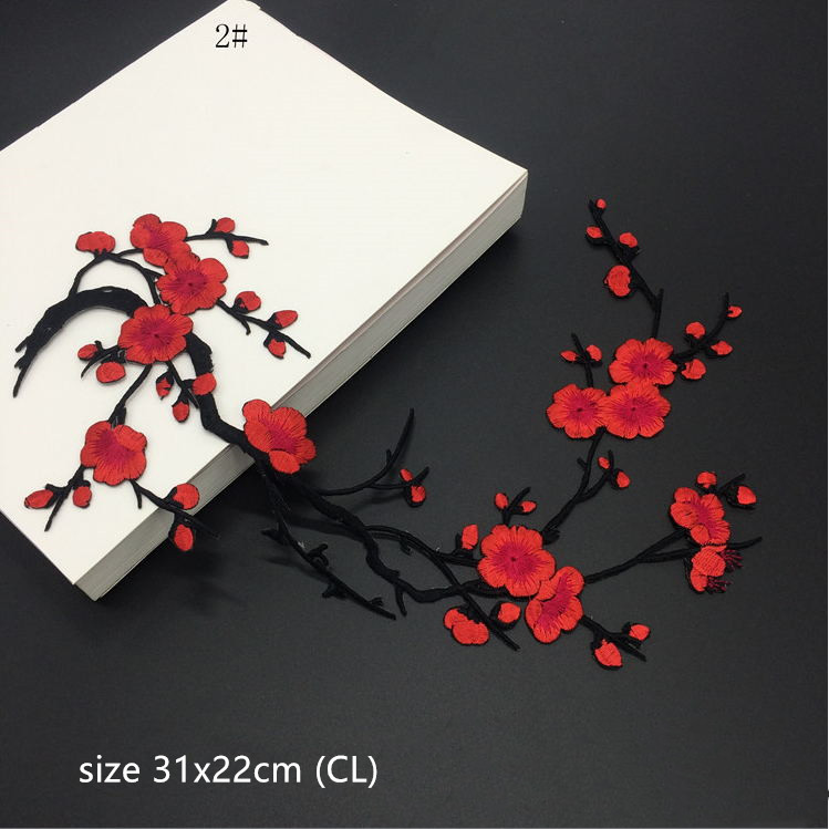 27 색상 10 Pcs 큰 꽃 수 놓은 패치 철에 바느 - Sewing Id 리뷰 및 가격