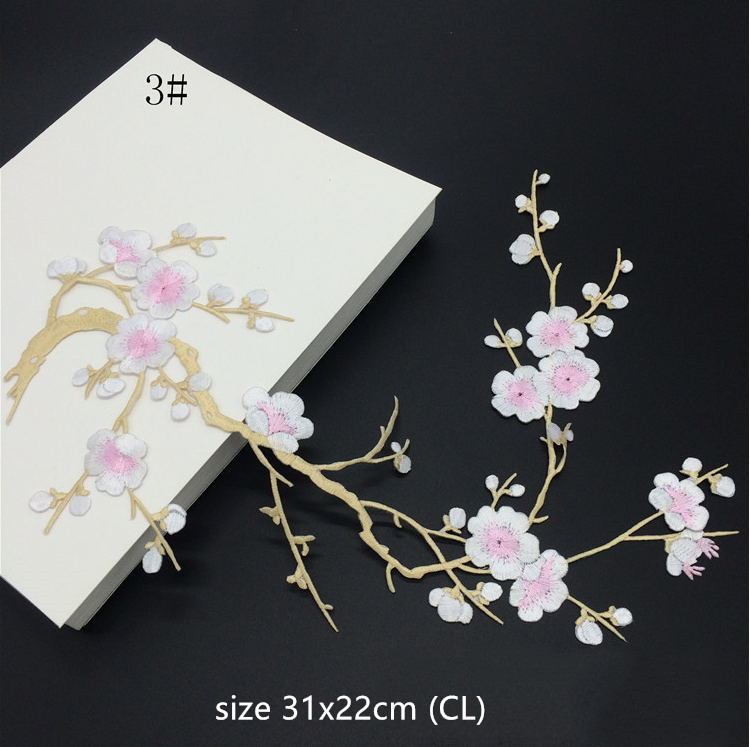 27 색상 10 Pcs 큰 꽃 수 놓은 패치 철에 바느 - Sewing Id 리뷰 및 가격