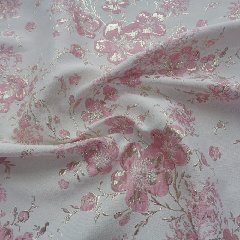 100x145cm 꽃무늬 양각 자카드 원단 금사 직조  - Sewing Thread In Textile 리뷰 및 가격
