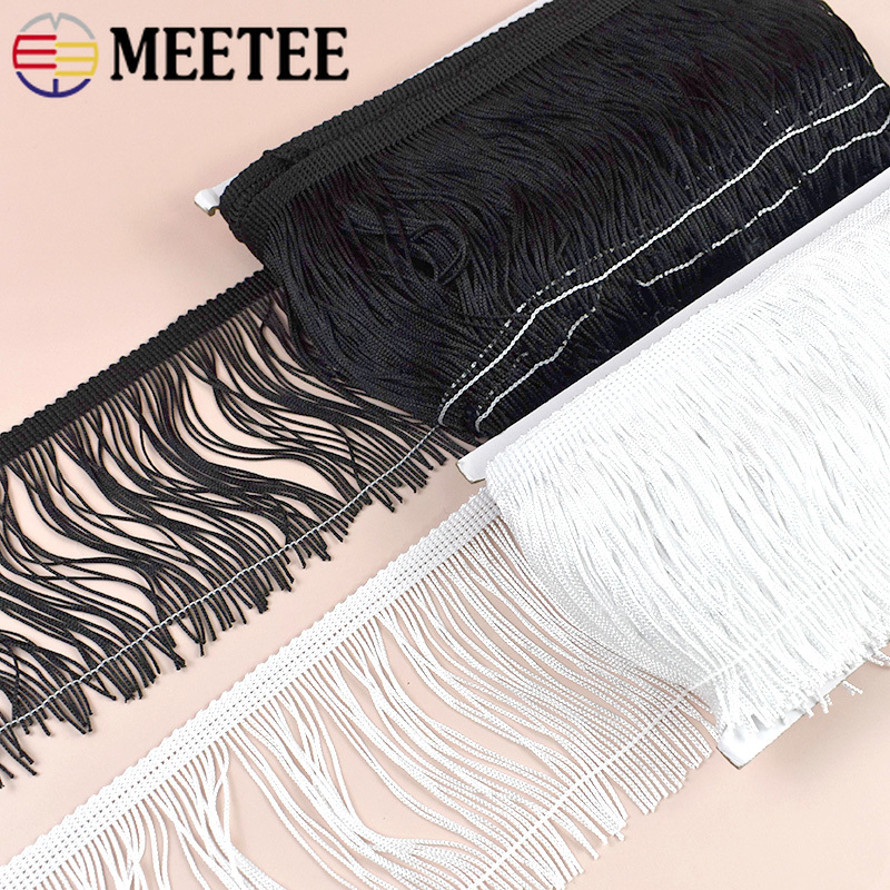 미티 2/5야드 프린지 태슬 10-50cm 블랙 화이트 - Textile And Sewing Supply 리뷰 및 가격