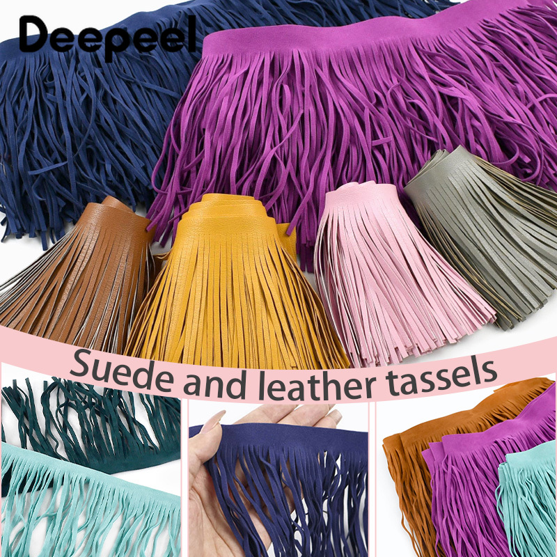 1M 10-30cm 가죽 스웨이드 태슬 프린지 라틴 드 - Textile And Sewing Supply 리뷰 및 가격