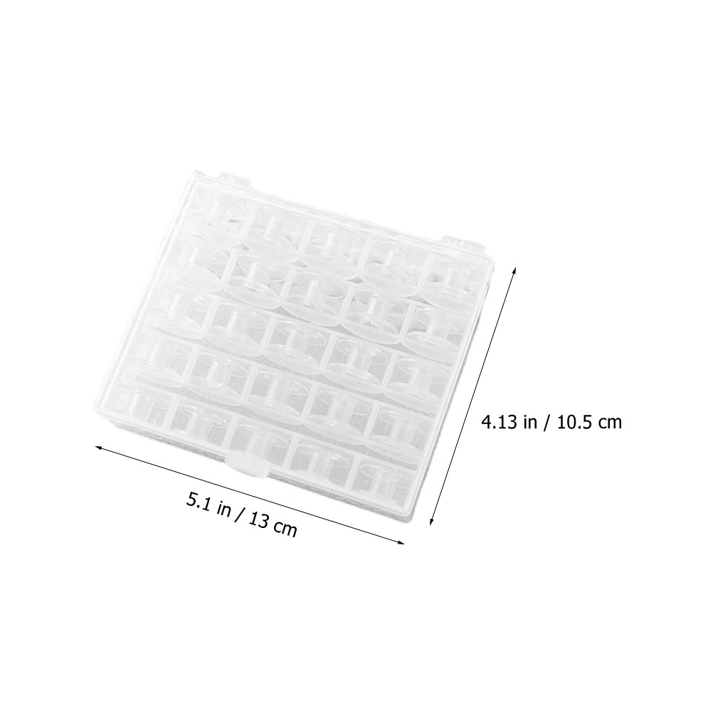 1세트 투명 플라스틱 보빈, 재봉틀용 교체 가능 휴대용 - Thread Bobbins Empty 리뷰 및 가격