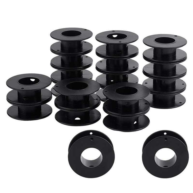 8월 60개 빈 스풀, 2.1X0.7인치 플라스틱 실  - Thread Bobbins Empty 리뷰 및 가격